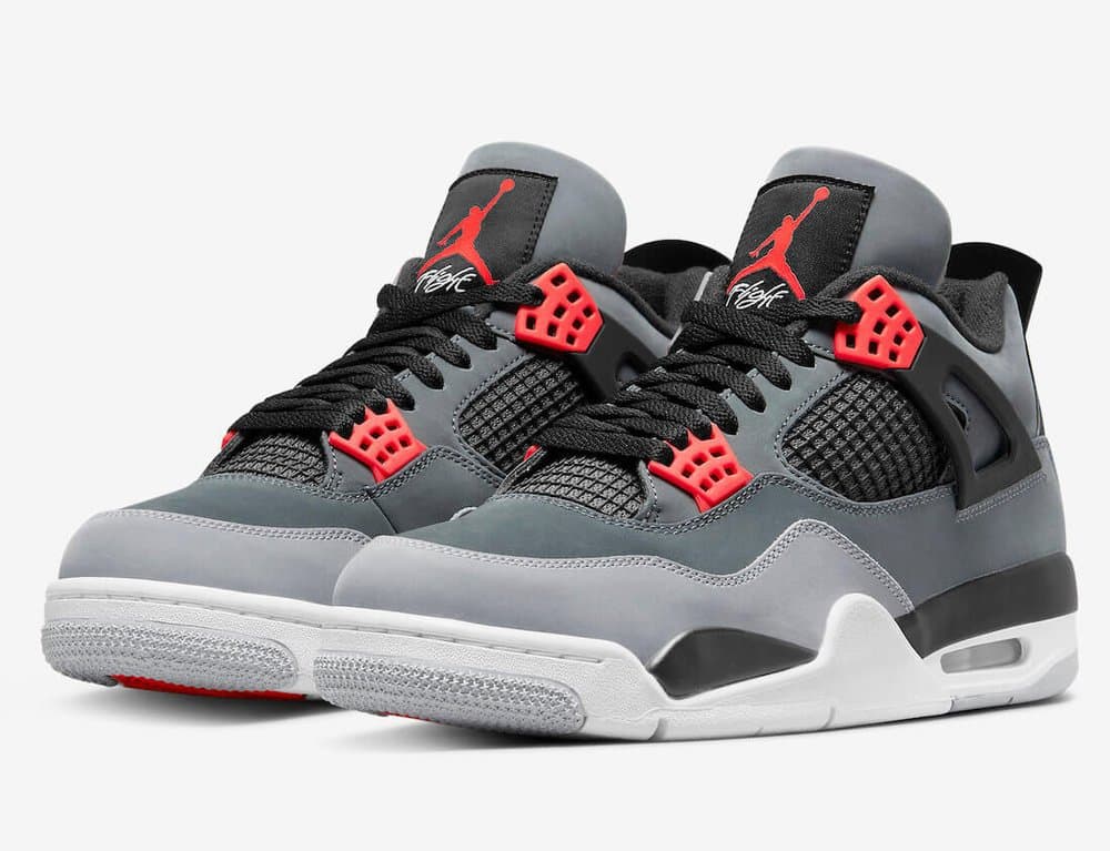 Air Jordan 4 “Infrared,”