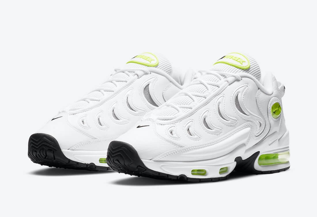 Nike Air metal max “white volt black” men’s sneakers