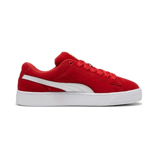 Puma Ferrari Suede Xl Rosso Corsa-Puma White