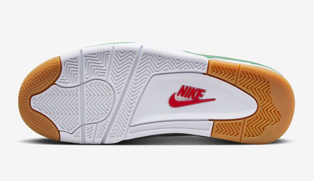 The Nike SB Air Jordan 4 Pine Green