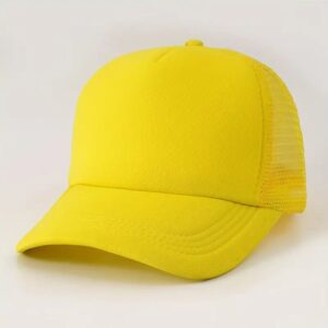 Color block simple baseball Cap unisex sunshade