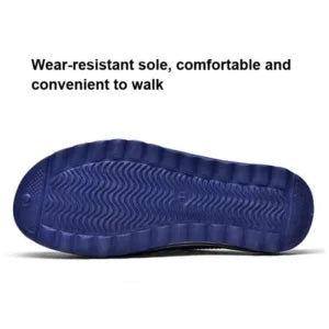 Summer Beach Slippers unisex Hole Shoes, Size: 41(Black)